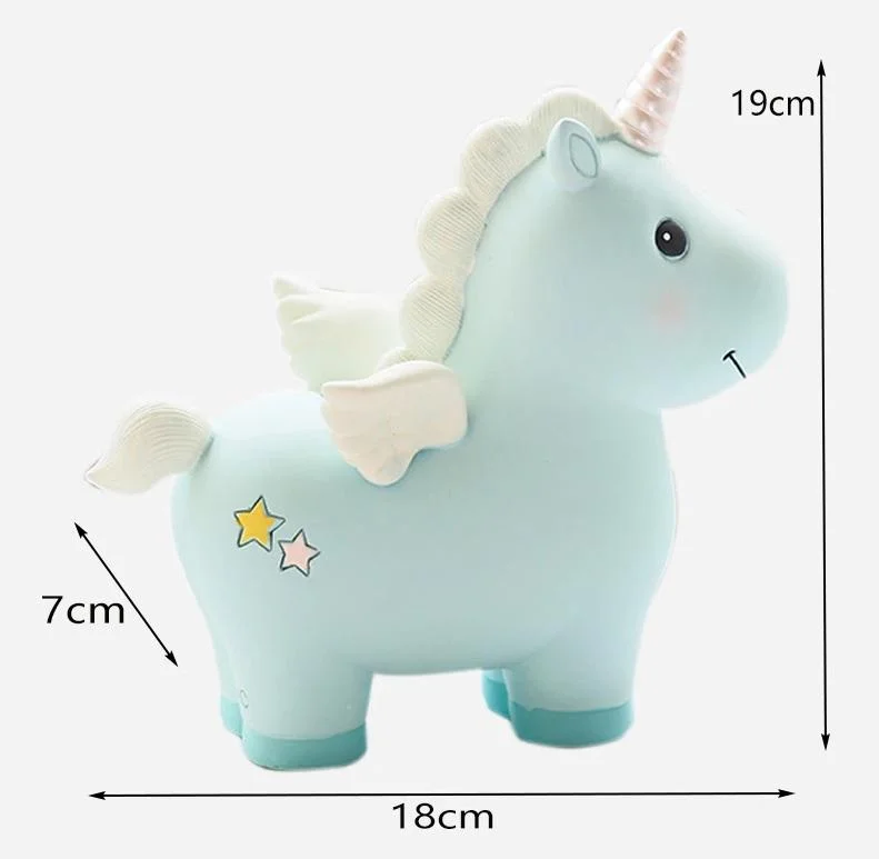 Tirelire Licorne <br> César