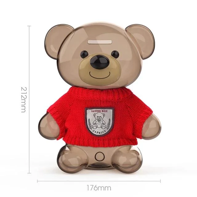 Tirelire Ourson <br> Caramel