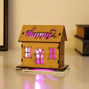 Tirelire <br> Maison en Bois