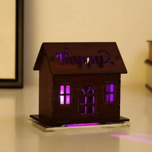 Tirelire <br> Maison en Bois