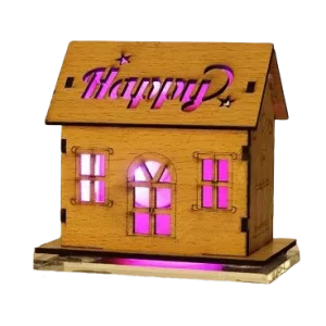 Tirelire <br> Maison en Bois
