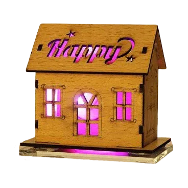 Tirelire <br> Maison en Bois