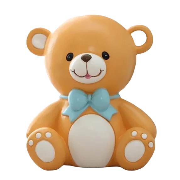 Tirelire Ours <br> Fluffy