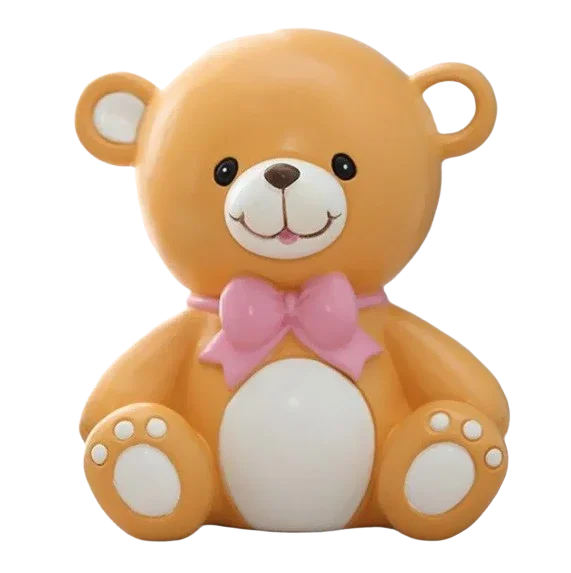 Tirelire Ours <br> Fluffy
