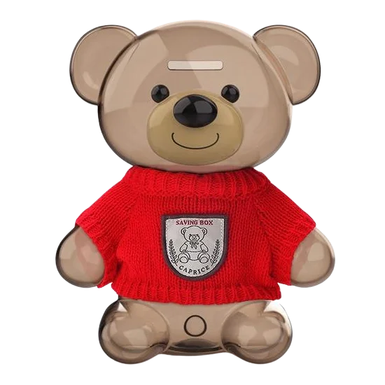Tirelire Ourson <br> Caramel