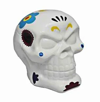 Tirelire <br> Tête de Mort Mexicaine Tirelire <br> Tête de Mort Mexicaine