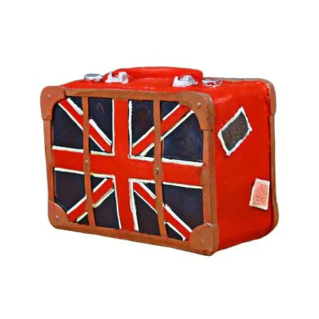 Tirelire <br> Valise Anglaise