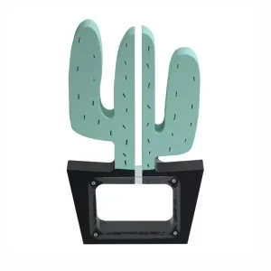 Tirelire <br> Cactus en Bois