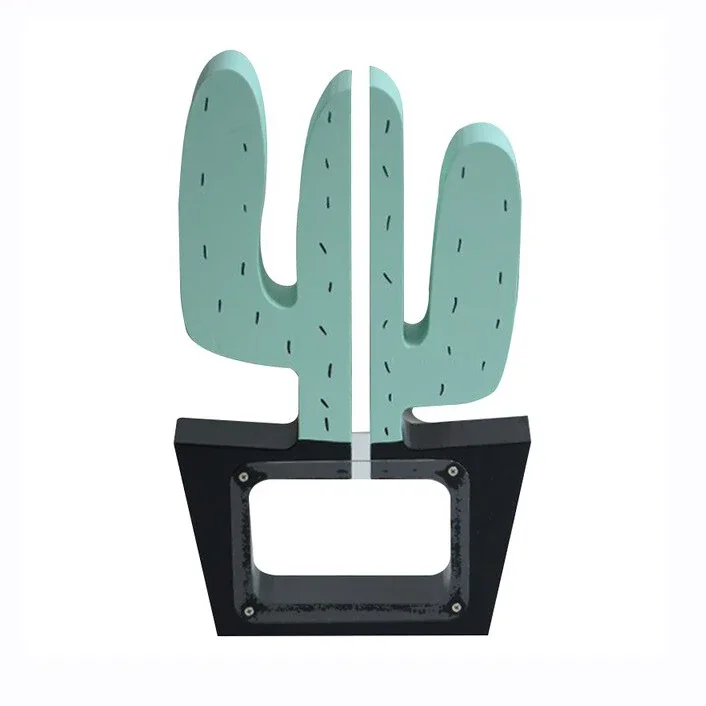 Tirelire <br> Cactus en Bois