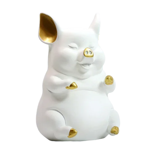 Tirelire Cochon <br> Style Nordique