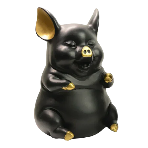 Tirelire Cochon <br> Style Nordique