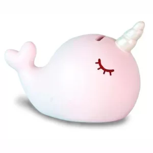 Tirelire <br> Baleine Rose