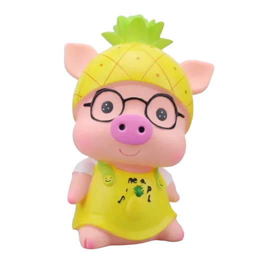 Tirelire Cochon <br> Monsieur Ananas Tirelire Cochon <br> Monsieur Ananas