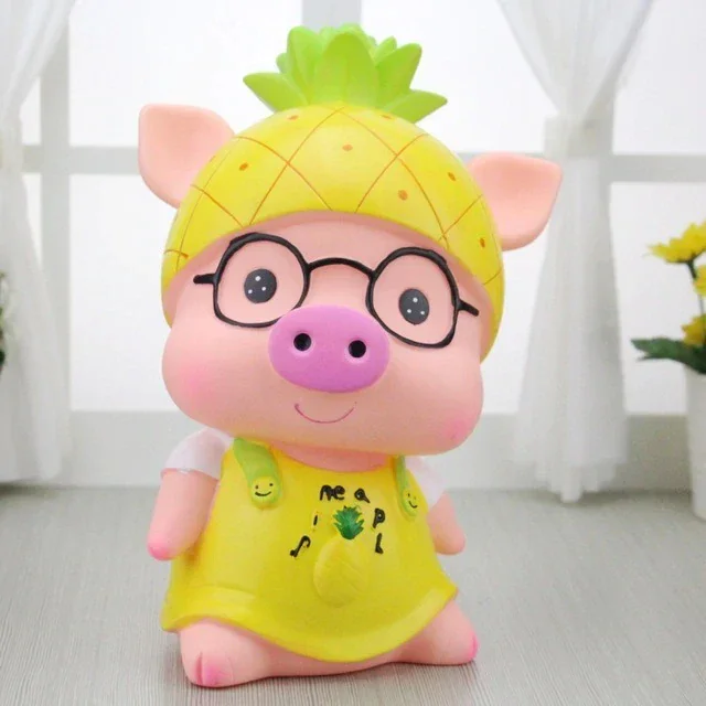 Tirelire Cochon <br> Monsieur Ananas