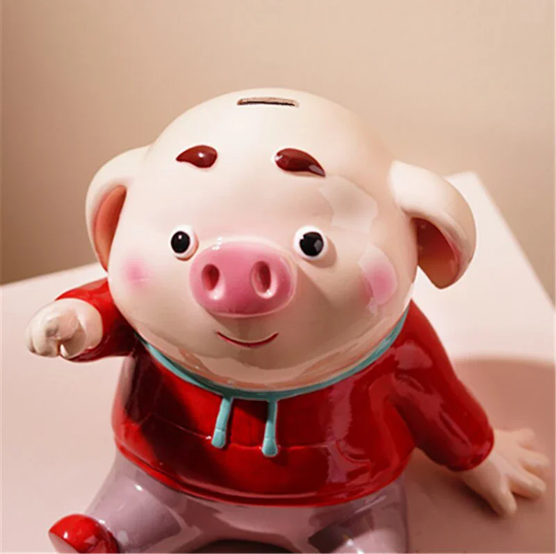 Tirelire Cochon <br> Rêveur