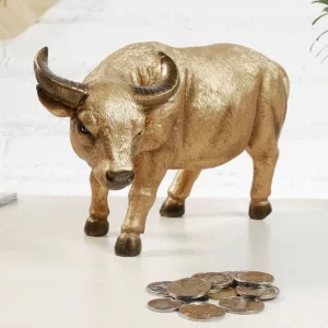 Tirelire <br> Taureau en Or