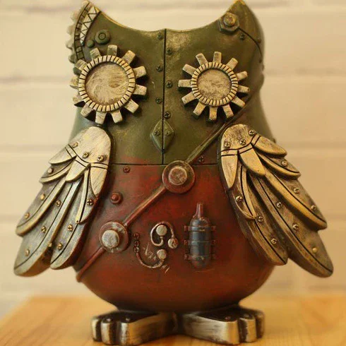 Tirelire Hibou <br> Vintage