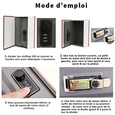 Tirelire <br> Livre Vintage