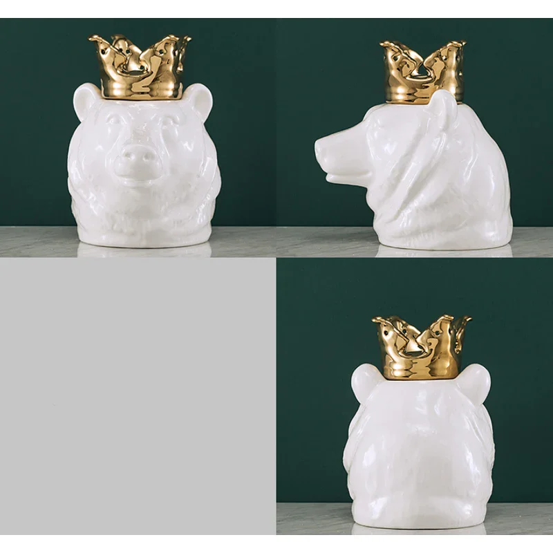 Tirelire <br> Tête D&rsquo;Ours
