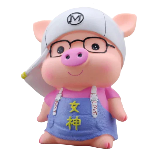 Tirelire Cochon <br> Monsieur M