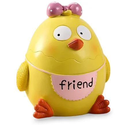 Tirelire Poussin <br> Pompi Tirelire Poussin <br> Pompi