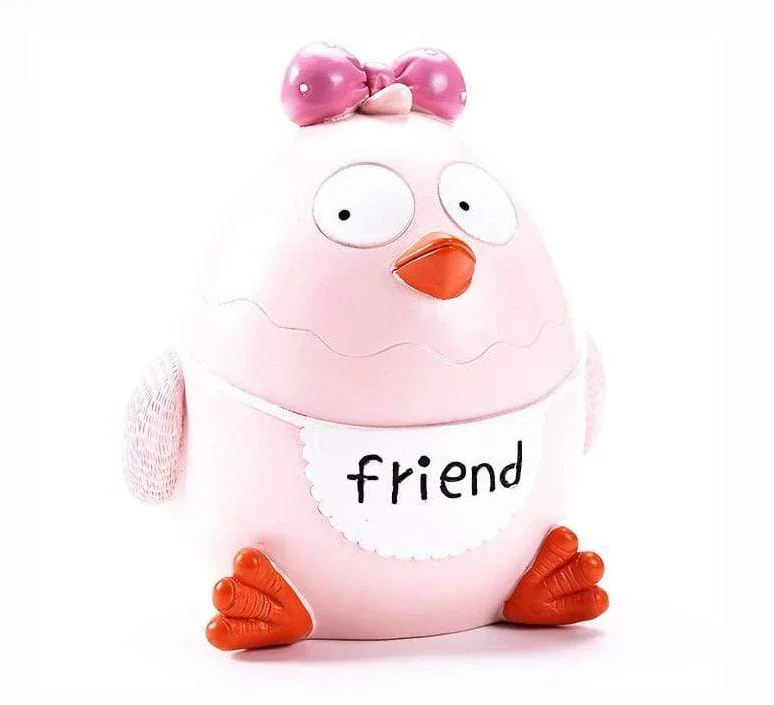 Tirelire Poussin <br> Pompi Tirelire Poussin <br> Pompi